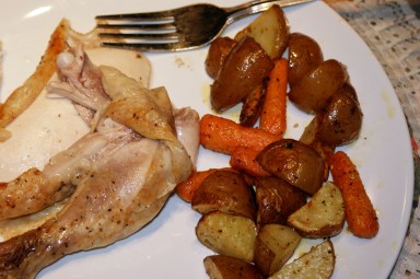 Chicken, Carrots and Potatoes