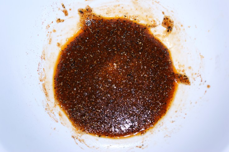 Honey and spice coating