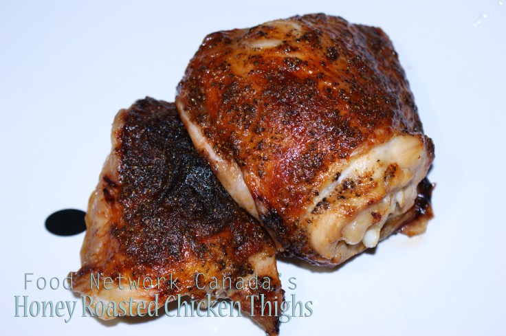 Food Network Canada's Honey Roasted Chicken Thighs