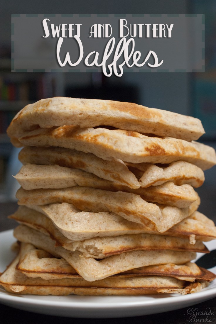 Sweet and Buttery Waffles