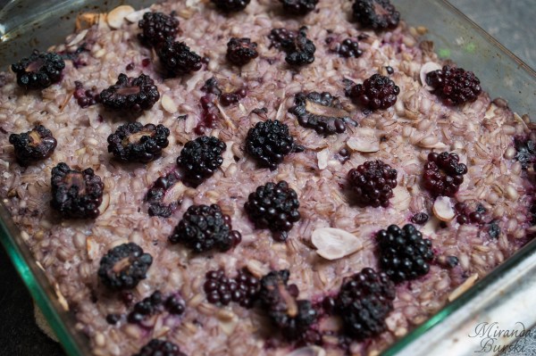 Blackberry Barley Bake