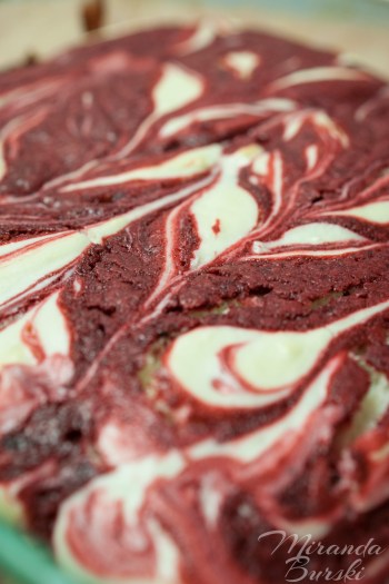 One Little Project's Red Velvet Cheesecake Brownies