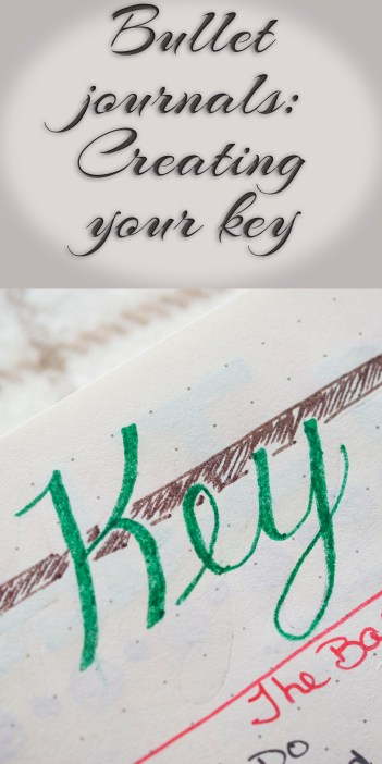 Bullet journals: Creating your key