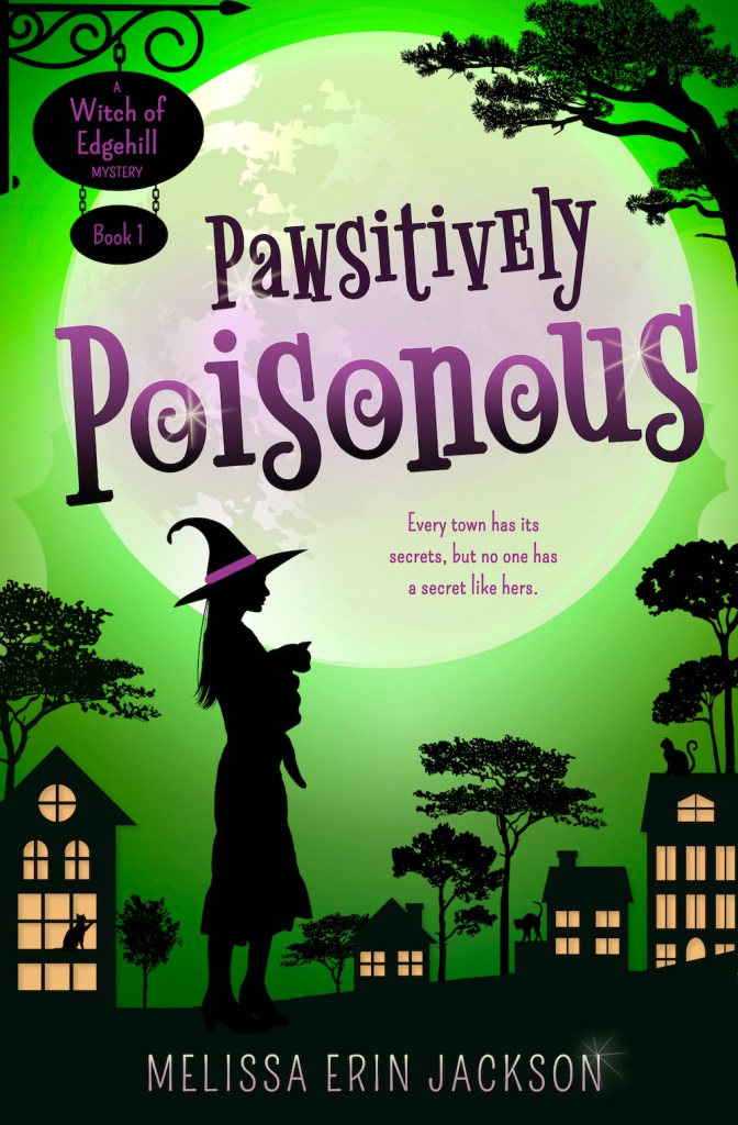 The cover of Pawsitively Poisonous, by Melissa Erin Jackson